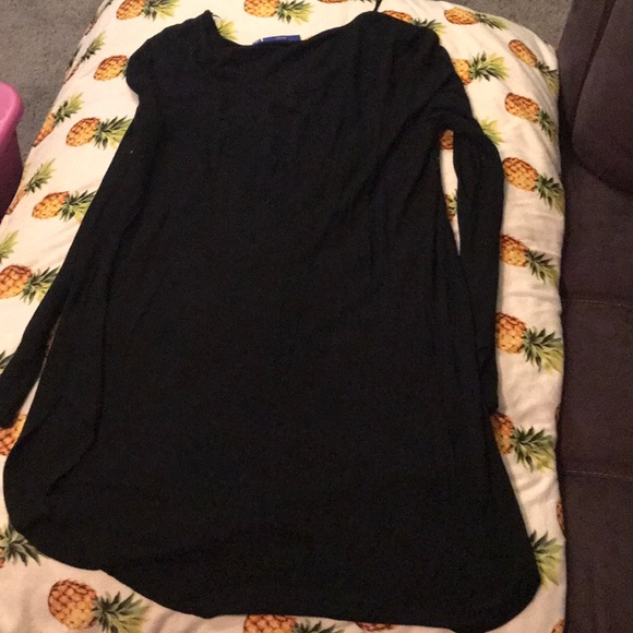 Black long sleeve Apt 9 top - Picture 3 of 3